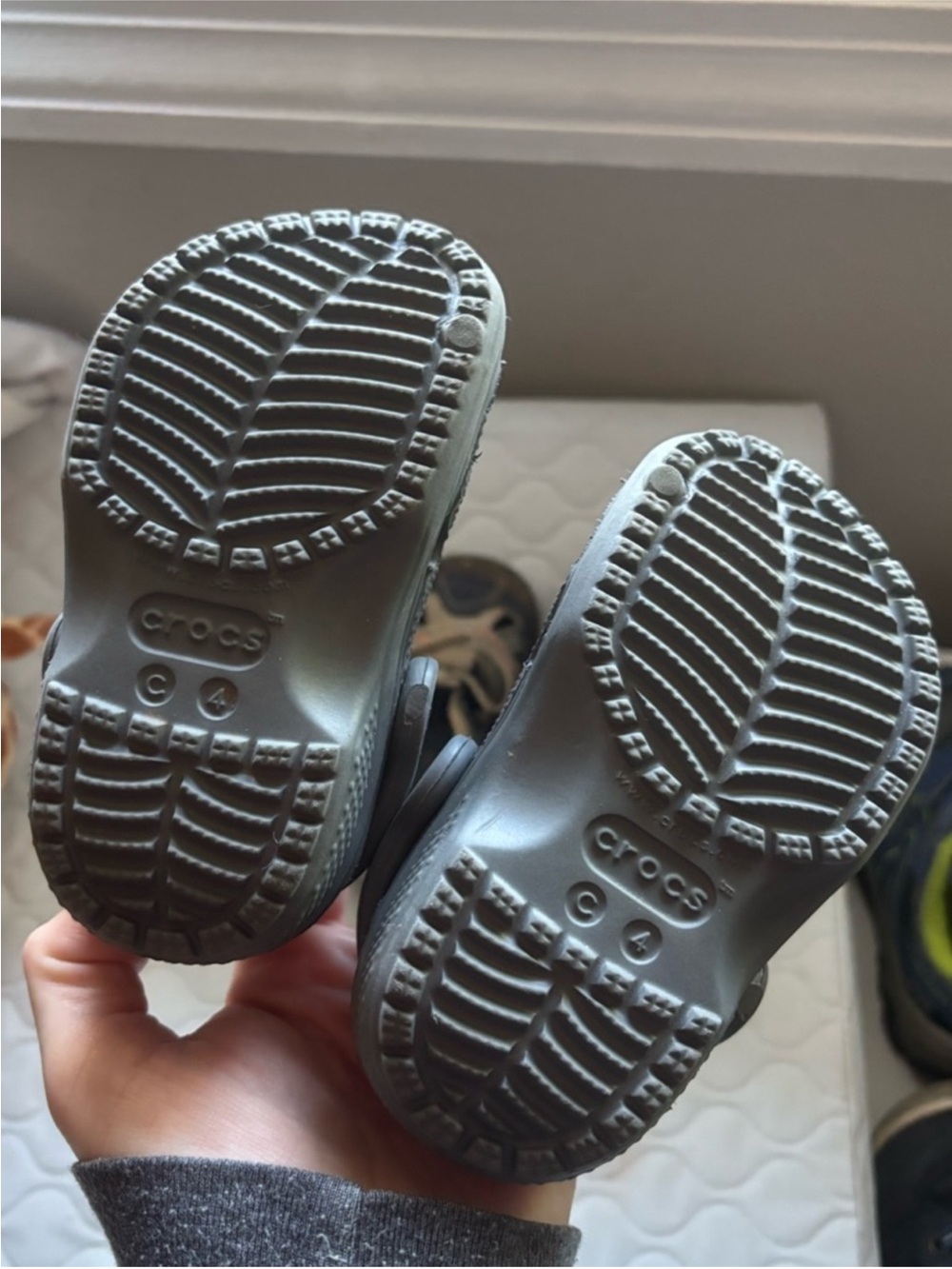 Toddler crocs size 4 - Picture 2 of 2